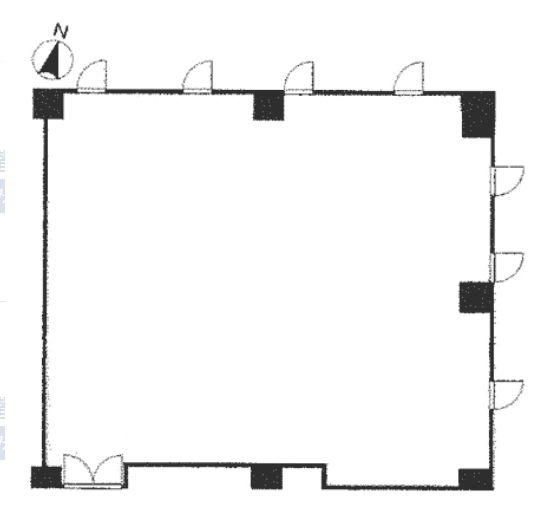 日本綜合地所大塚ビル（旧：HIB大塚） 4階403 平面図