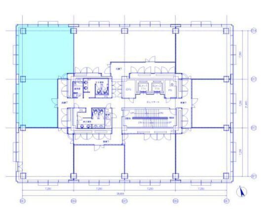 けやき坂テラス 6階 平面図