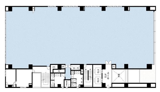 KDX東茅場町三洋ビル（旧：東茅場有楽ビル） 2階 平面図