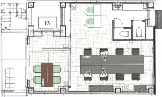 近鉄半蔵門SQUARE 8階 平面図