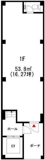 N.aoyamaビル 1階 平面図