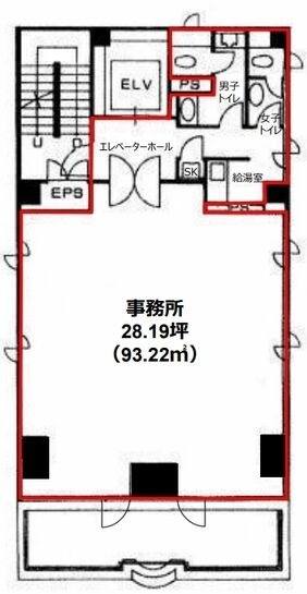 第2秩父屋ビル 7階 平面図