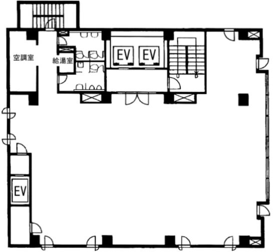 セントピアビル 6階 平面図
