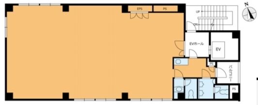 VORT芝公園Ⅱ(旧:芝イーストビル) 4階 平面図