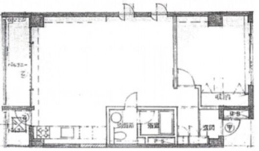 S.COURT 4階401 平面図