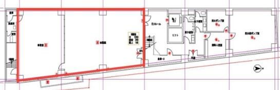 高輪エンパイヤビル 地下1階 平面図
