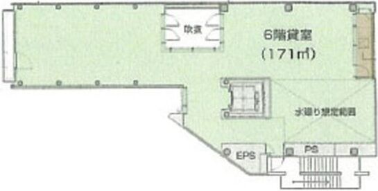 原宿神宮の森 5階 平面図