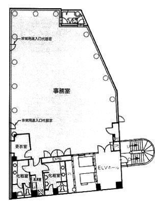 新宿セントランドビル 7階A 平面図