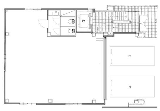 第一野村ビル（台東区） 1階 平面図