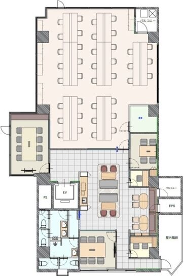 CONVEX神保町 4階 平面図