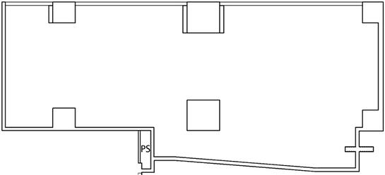 ACP Residence 中野新橋 1階 平面図