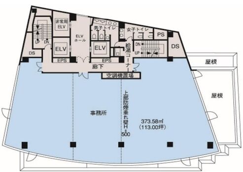 東京建物東渋谷ビル 11階 平面図