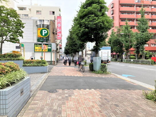 ビル周辺風景②