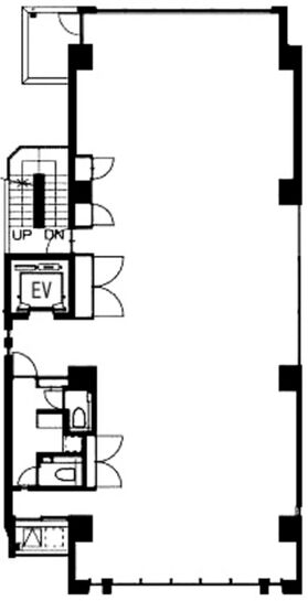 北参道DTビル 2階 平面図
