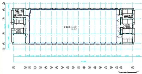 日比谷セントラルビル 15階 平面図
