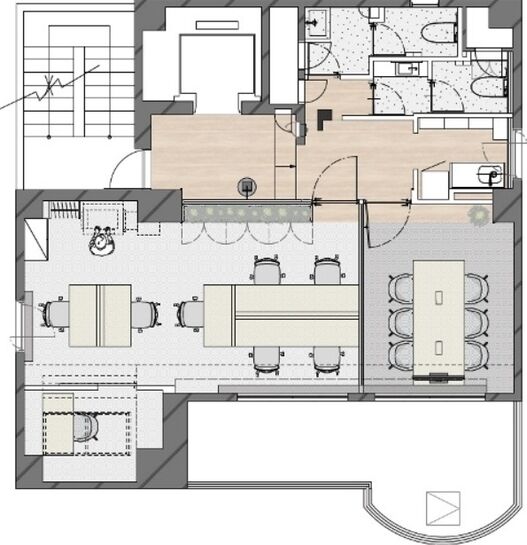 NOVEL WORK Kanda（旧：神田司町国土ビル） 9階 平面図