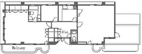 オークハウス 4階401 平面図