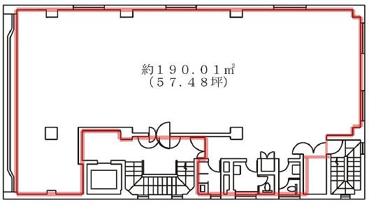 サトービル 4階 平面図