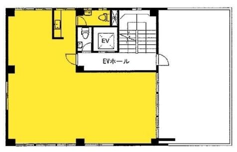 楽ビル(旧:河村ビル) 4階 平面図