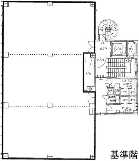 太陽生命池袋ビル 5階 平面図