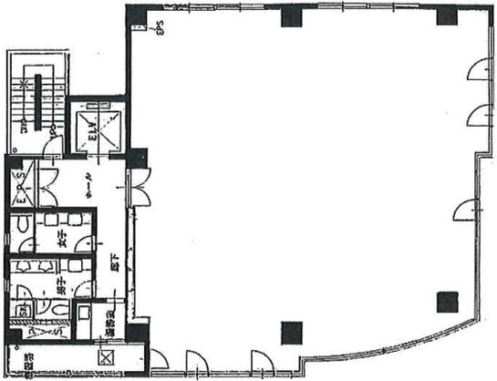 JU KINSHICHO NORTH TOWER（JU錦糸町ノースタワービル） 6階 平面図
