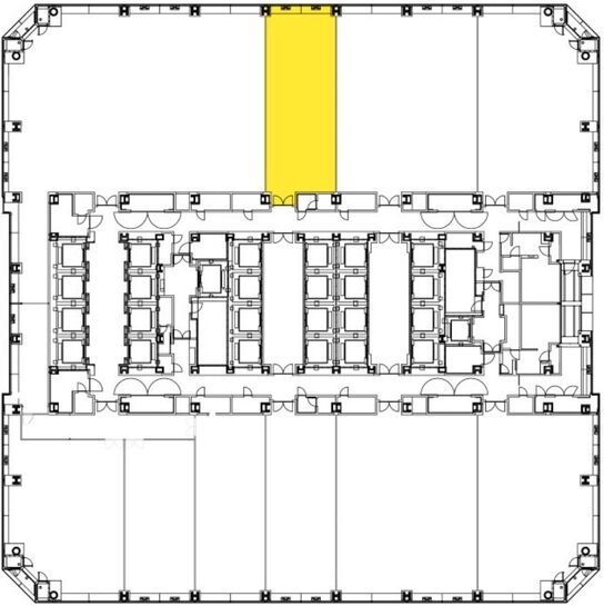 晴海アイランドトリトンスクエアオフィスタワーY棟 9階④ 平面図