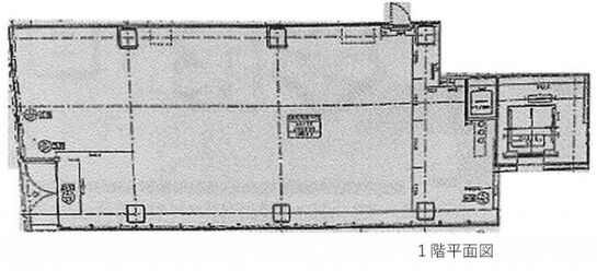 ランドプール神田テラス（LANDPOOL KANDA TERRACE） 1階 平面図
