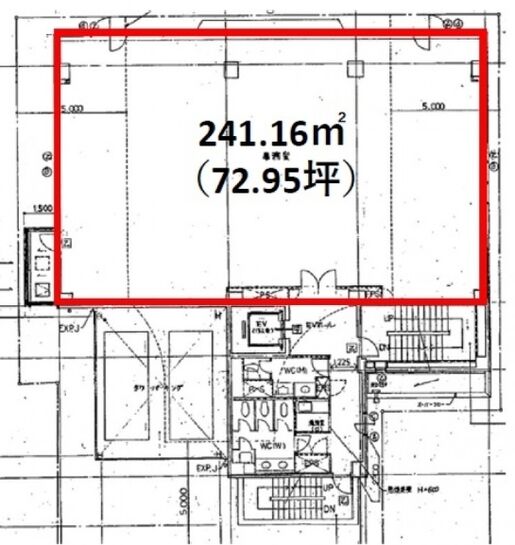 GS押上ビル 4階 平面図