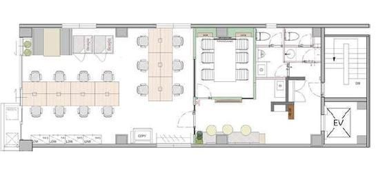 梅崎ビル 5階 平面図