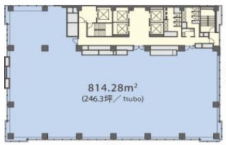 赤坂1丁目センタービル 11階 平面図
