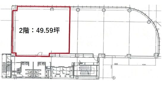 FORECAST亀戸(旧:亀戸アイマークビル) 2階 平面図