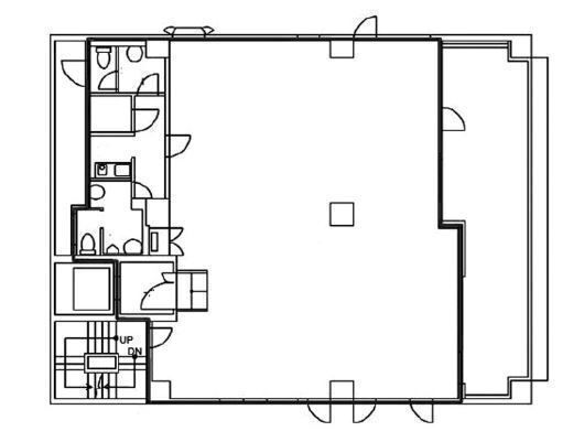 一口坂TSビル 2階 平面図