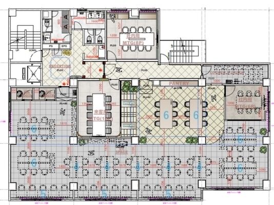 いちご聖坂ビル 3階 平面図