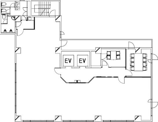 八重洲桜川ビル 2階 平面図