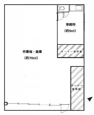 トウセイビル 1階 平面図
