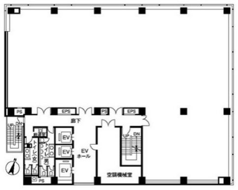 NBF小川町ビルディング 7階701 平面図