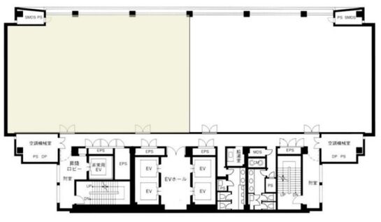 NTビル（品川区） 9階 平面図