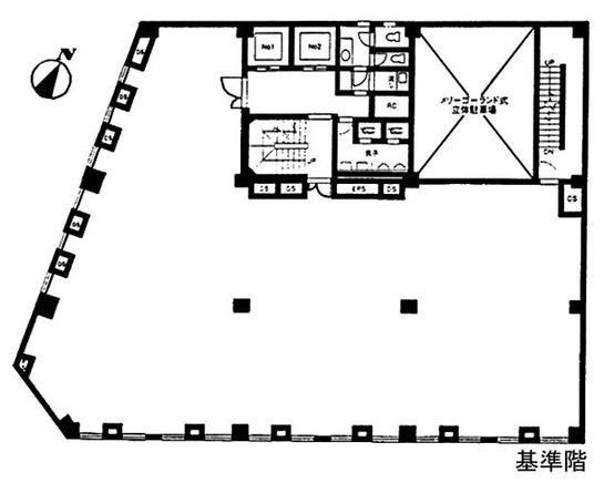 神田平沼ビル 7階 平面図