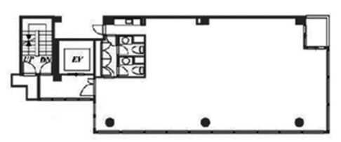 NS麻布十番ビル 11階 平面図