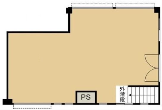 ル・モンド三田 1階101 平面図