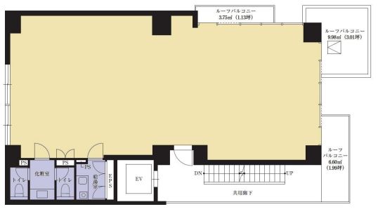 VORT赤坂Ⅲ 5階 平面図
