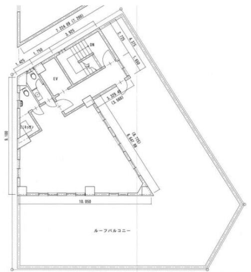 太陽ビル（豊島区） 5階 平面図