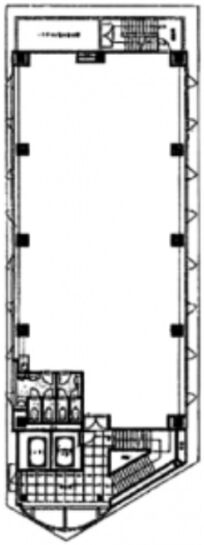 SOC高輪ビル 8階 平面図