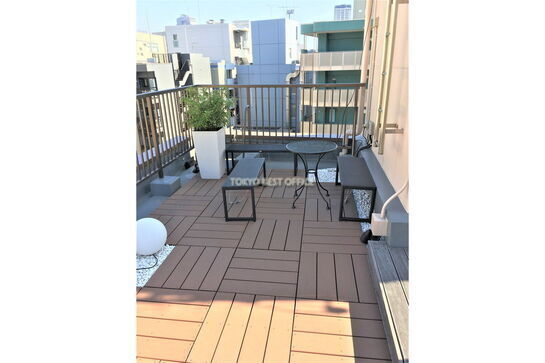 屋上テラス
