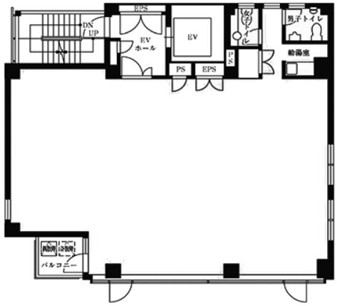 VORT虎ノ門south（旧：MG愛宕ビルディング） 11階 平面図