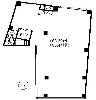 SANWA南青山Bldg. 2階 平面図