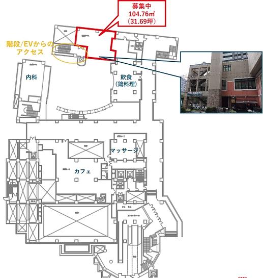 スフィアタワー天王洲CW棟 2階 平面図