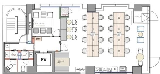 日平本郷ビル 6階 平面図