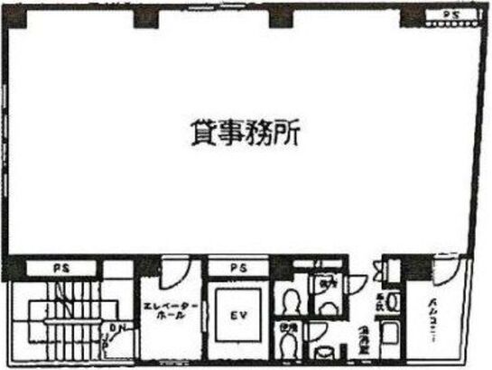 第3富澤ビル 4階 平面図