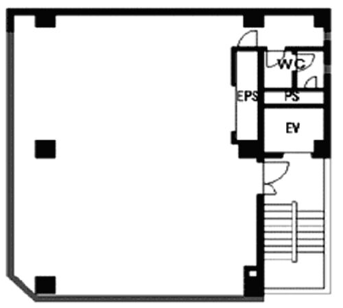 神田前原ビル 3階 平面図